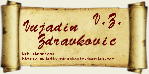 Vujadin Zdravković vizit kartica